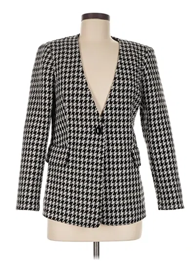 Pre-owned Express Blazer Jacket In Ivory