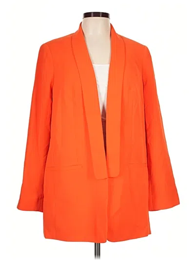 Express Blazer Jacket In Orange