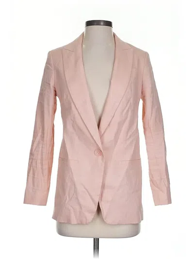 Pre-owned Express Blazer Jacket In Pink