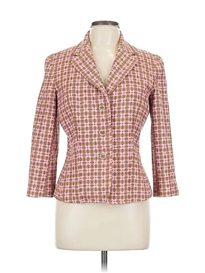 Pre-owned Express Blazer Jacket In Pink