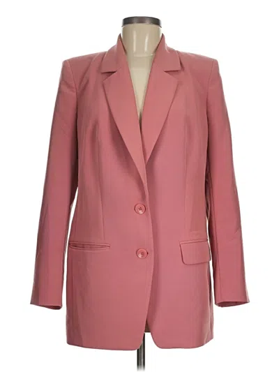 Pre-owned Express Blazer Jacket In Pink