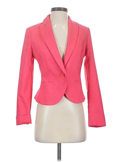 Pre-owned Express Blazer Jacket In Pink