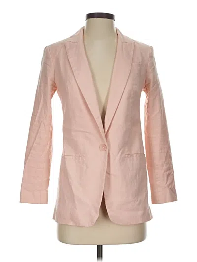Pre-owned Express Blazer Jacket In Pink