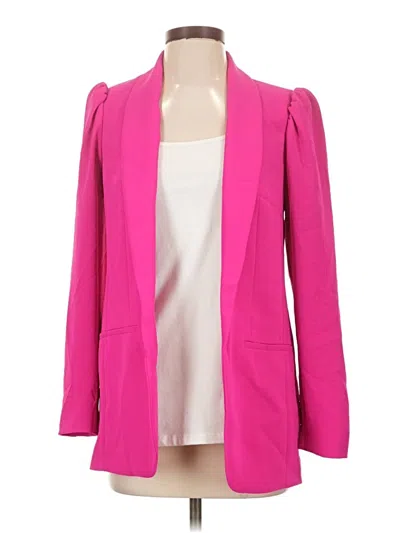 Pre-owned Express Blazer Jacket In Pink
