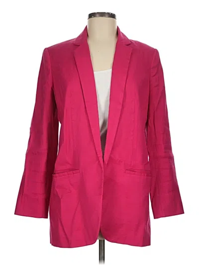 Pre-owned Express Blazer Jacket In Pink