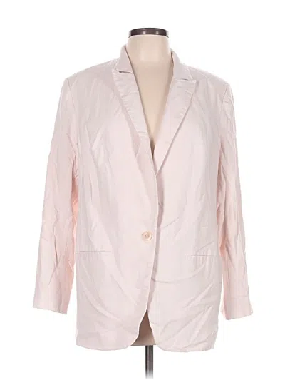 Pre-owned Express Blazer Jacket In Pink