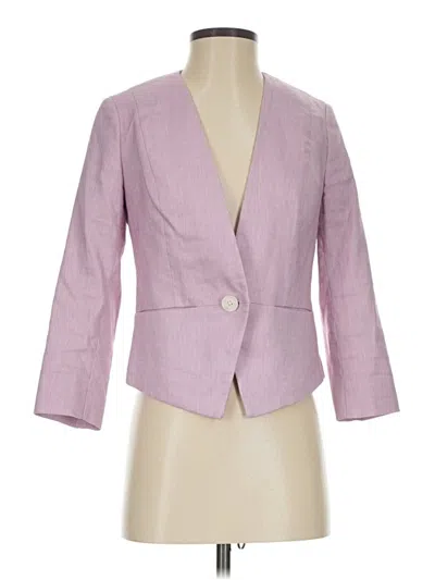 Pre-owned Express Blazer Jacket In Purple
