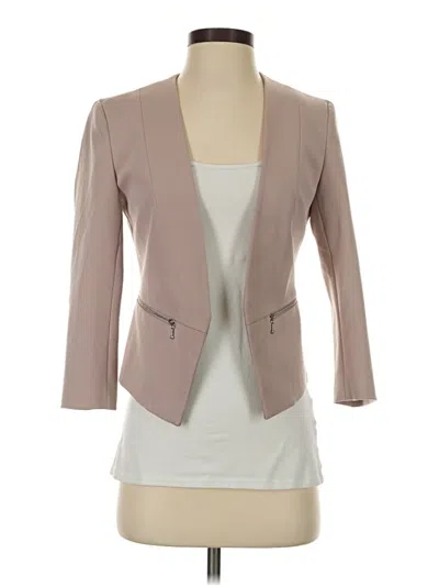 Pre-owned Express Blazer Jacket In Tan