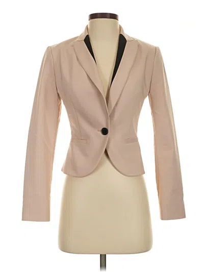 Pre-owned Express Blazer Jacket In Tan