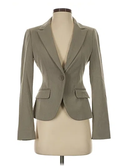 Pre-owned Express Blazer Jacket In Tan