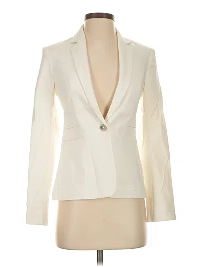 Pre-owned Express Blazer Jacket In White