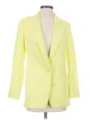 Express Blazer Jacket In Yellow