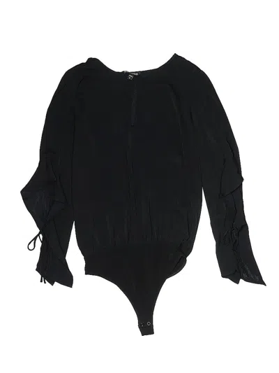 Pre-owned Express Bodysuit In Black