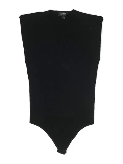 Pre-owned Express Bodysuit In Black