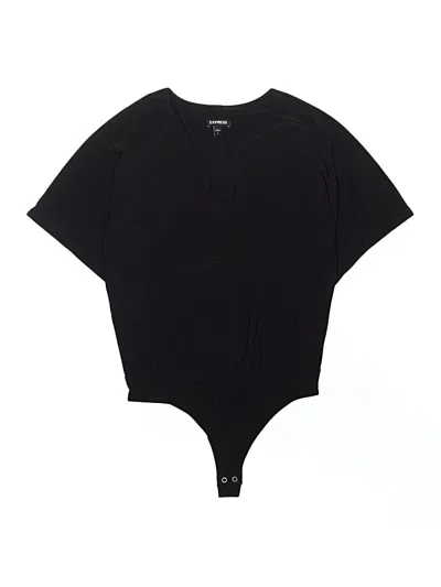 Pre-owned Express Bodysuit In Black