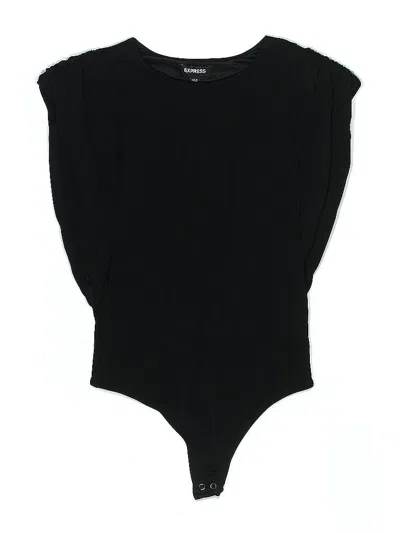 Pre-owned Express Bodysuit In Black