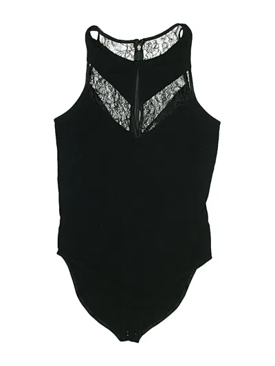 Pre-owned Express Bodysuit In Black