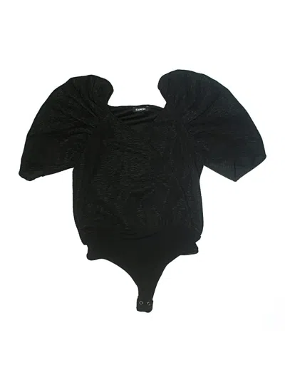 Pre-owned Express Bodysuit In Black