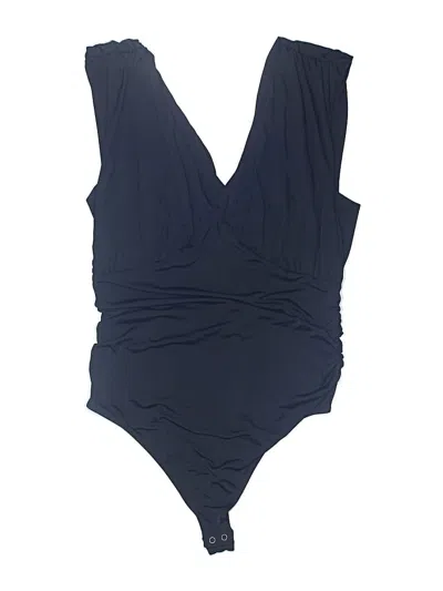 Pre-owned Express Bodysuit In Black