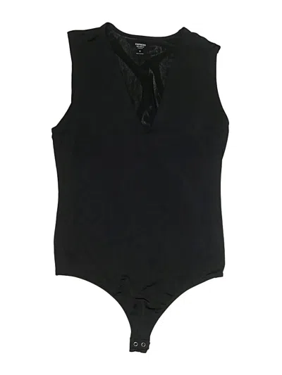 Pre-owned Express Bodysuit In Black