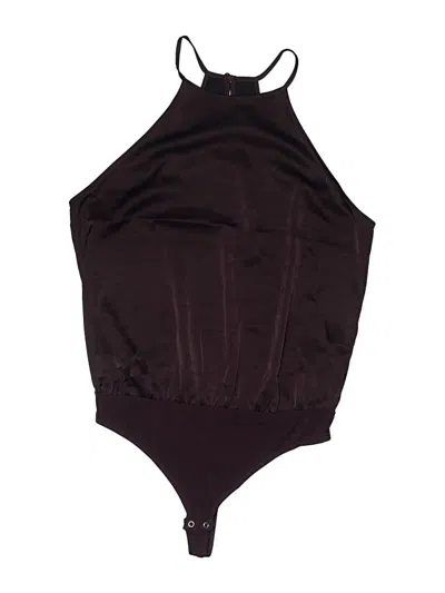 Pre-owned Express Bodysuit In Black