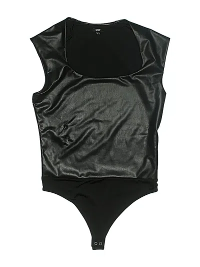 Pre-owned Express Bodysuit In Black