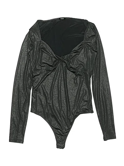 Pre-owned Express Bodysuit In Black