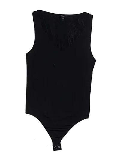 Pre-owned Express Bodysuit In Black
