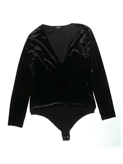 Pre-owned Express Bodysuit In Black