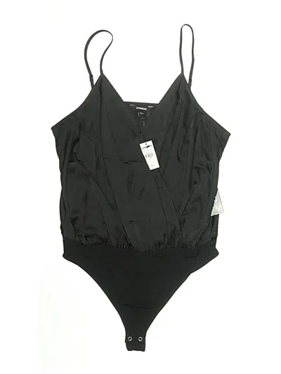 Pre-owned Express Bodysuit In Black