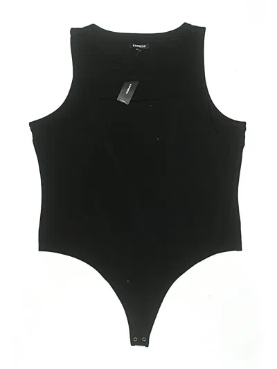 Pre-owned Express Bodysuit In Black