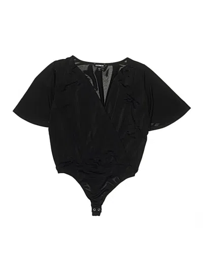 Pre-owned Express Bodysuit In Black