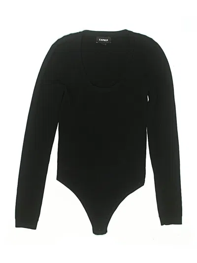 Pre-owned Express Bodysuit In Black