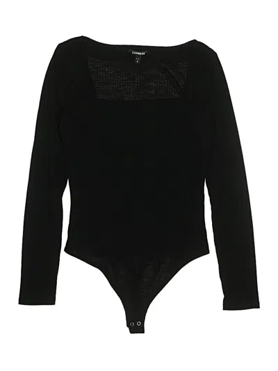 Pre-owned Express Bodysuit In Black