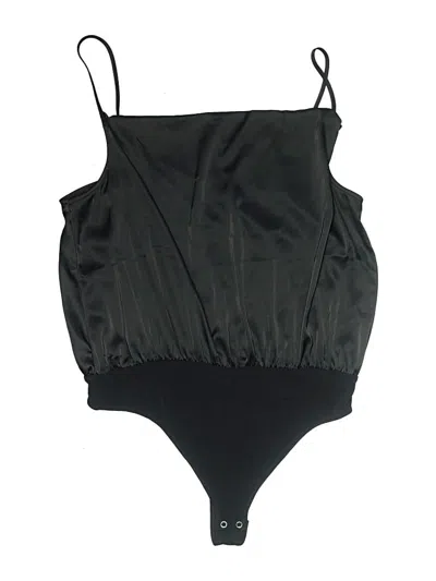 Pre-owned Express Bodysuit In Black