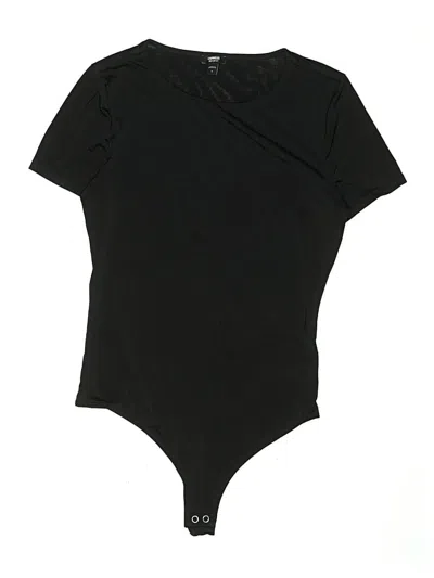 Pre-owned Express Bodysuit In Black