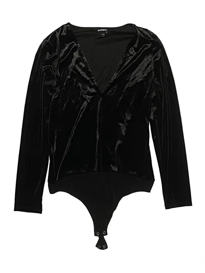 Pre-owned Express Bodysuit In Black