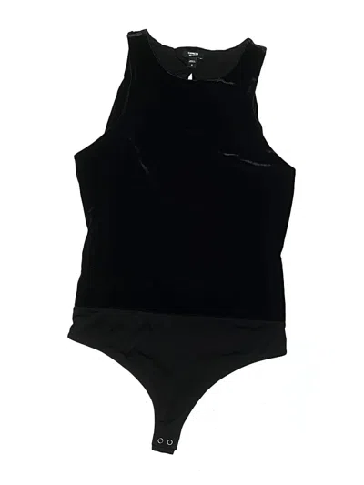 Pre-owned Express Bodysuit In Black