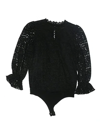 Pre-owned Express Bodysuit In Black