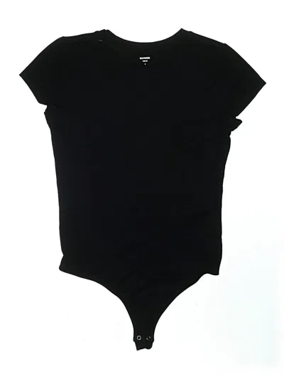 Pre-owned Express Bodysuit In Black