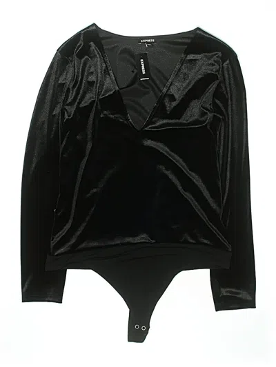 Pre-owned Express Bodysuit In Black