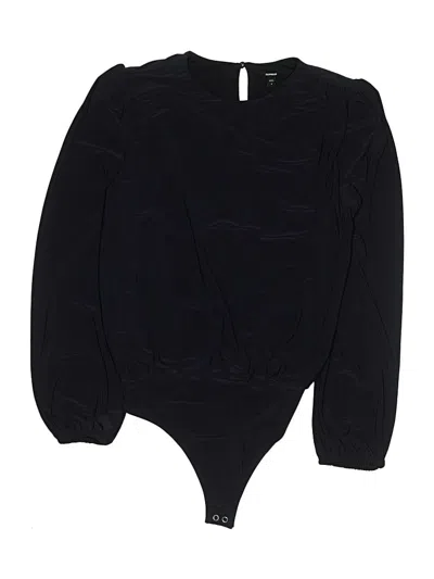 Pre-owned Express Bodysuit In Black