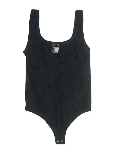 Pre-owned Express Bodysuit In Black