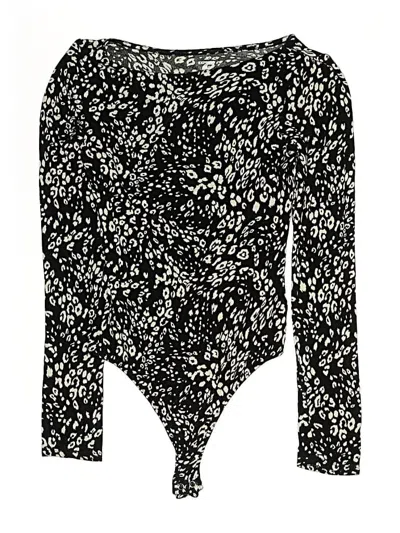 Pre-owned Express Bodysuit In Black