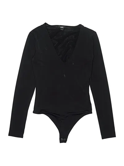 Pre-owned Express Bodysuit In Black