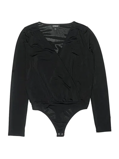 Pre-owned Express Bodysuit In Black