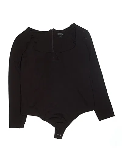 Pre-owned Express Bodysuit In Black