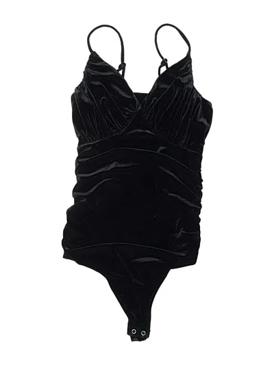 Pre-owned Express Bodysuit In Black