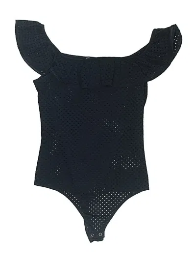 Pre-owned Express Bodysuit In Black