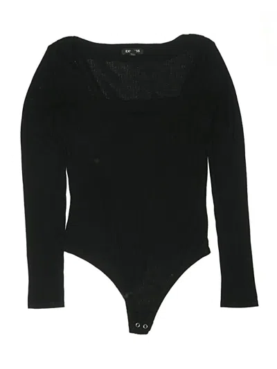 Pre-owned Express Bodysuit In Black